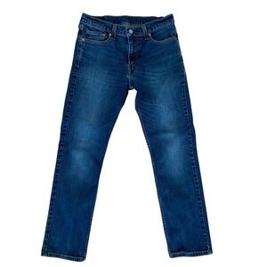 Levis 511 men jeans straight leg lightly stretch blue denim size 31